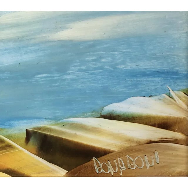 Angelo Donadoni, La Direction, 1992, Oil on Wood, Framed For Sale - Image 3 of 9