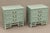 Vintage Ficks Reed Style Kaplan & Fox Faux Bamboo Nightstands or Side Tables - A Pair For Sale - Image 9 of 10