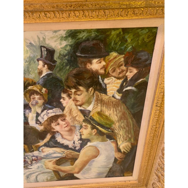 Traditional 1970s Figurative Aesthetic Movement Style Oil Painting, Framed For Sale - Image 3 of 8