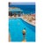 Toni Frissell 'A Pool in Capri' Archival Pigment Print Framed in White For Sale