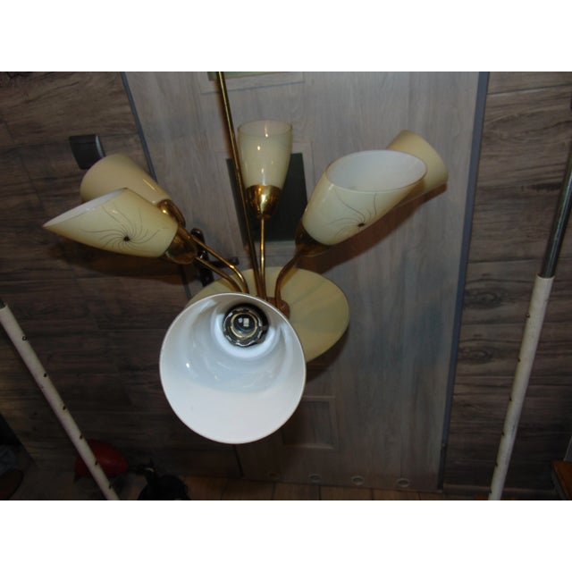 Vintage Chandelier, 1960s For Sale - Image 4 of 8