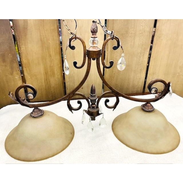 This Dresden Collection chandelier showcases exquisite Flemish metalwork in a warm Filbert finish, exuding timeless Old-...