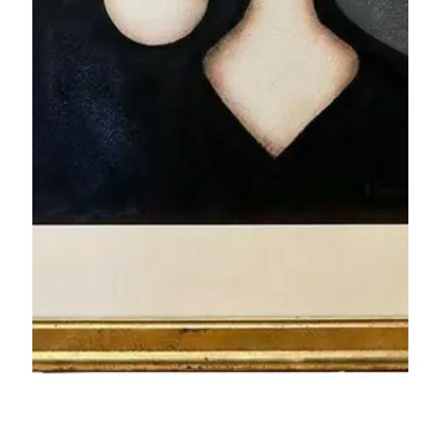 Late 20th Century Late 20th Century Modern Expressionist 3 Female Heads Oil on Canvas Signed “Atwood” For Sale - Image 5 of 6