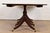Baker Furniture Style English Georgian Banded Mahogany Double Pedestal Extension Dining Table, Newly Refinished For Sale - Image 11 of 12