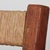 1950s Vintage French Wood Straw-Seated Chair, 1950 For Sale - Image 5 of 8