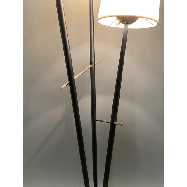 1950s 3-Light Floor Lamp, France, 1950s For Sale - Image 5 of 11