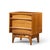 Brown Young Manufacturing Mid Century Walnut Curved Front Nightstands - Pair For Sale - Image 8 of 11