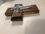 1990s Mexican Pewter on Wood Cross Wall Plaque For Sale - Image 4 of 7