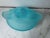 Mid-Century Modern Vintage Westmoreland Blue Satin Glass "Kissing Doves" Covered Candy Dish For Sale - Image 3 of 11