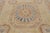 Transitional Rug & Kilim's Aubusson Style Rug in Gold & Beige With Floral Medallion For Sale - Image 3 of 8