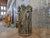 Metal Bronze Floral Umbrella Stand, 1970s For Sale - Image 7 of 12