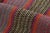 Vintage Peruvian Square Kilim, Vibrant Polychromatic Stripes - Rug & Kilim For Sale In New York - Image 6 of 7