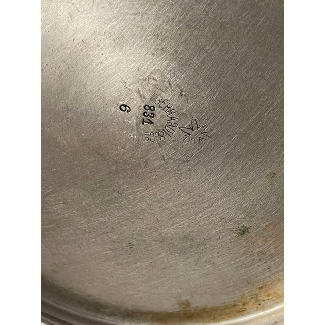 Wood 1920s Austrian Art Nouveau Tea Kettle With Stand For Sale - Image 7 of 7