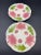 Pair of Early 20th Century Majolica Floral Plates For Sale - Image 6 of 12