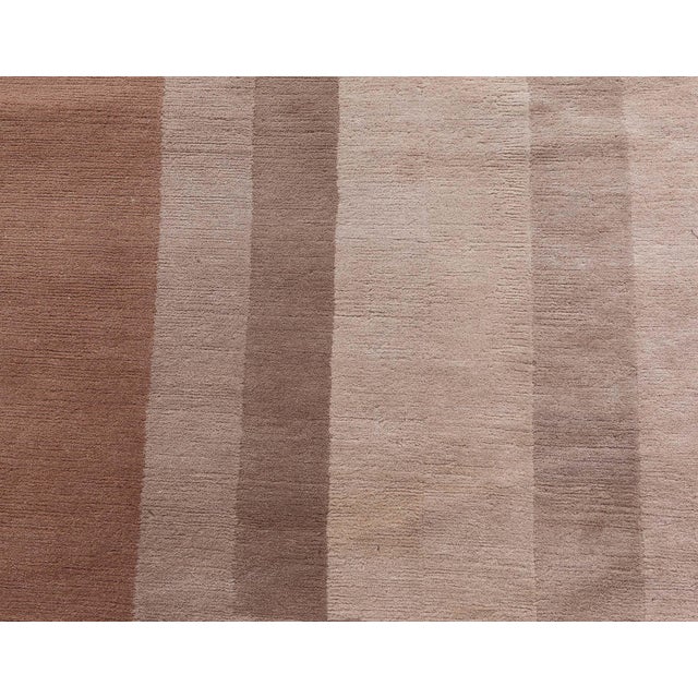 Early 21st Century Modern Art Deco-Inspired Tibetan Wool Rug by Doris Leslie Blau For Sale - Image 5 of 6