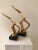 1970s Vintage 1970s Brass Flight of Seagulls Birds Statues Sculptures - Set of 2 For Sale - Image 5 of 5