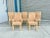 Wood 1970s Mid Century Faux Burl Wood Dining Room Set of 7 For Sale - Image 7 of 12