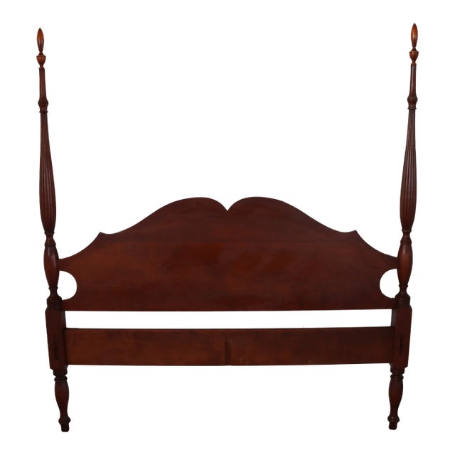 Eldred Wheeler Cherry Poster Headboard Queen For Sale