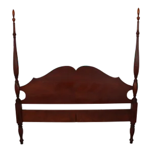 Eldred Wheeler Cherry Poster Headboard Queen