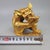 Bronze Gilt Bronze Qilin Paperweight – 3.9" Mythical Beast Sculpture With Scale Detail For Sale - Image 8 of 9