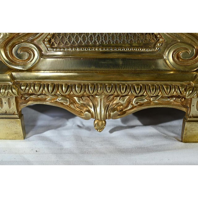 Bronze Clock by G.Philippe for Palais Royal, 1870s For Sale - Image 13 of 18