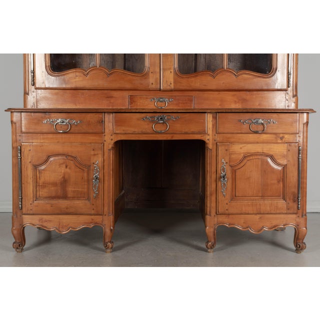 FrenchLouis XV Bibliothèque or Display Cabinet For Sale - Image 12 of 13