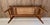 Attributed to Union Home Cove Brown Leather Bench in Recycled Teak For Sale In Los Angeles - Image 6 of 8