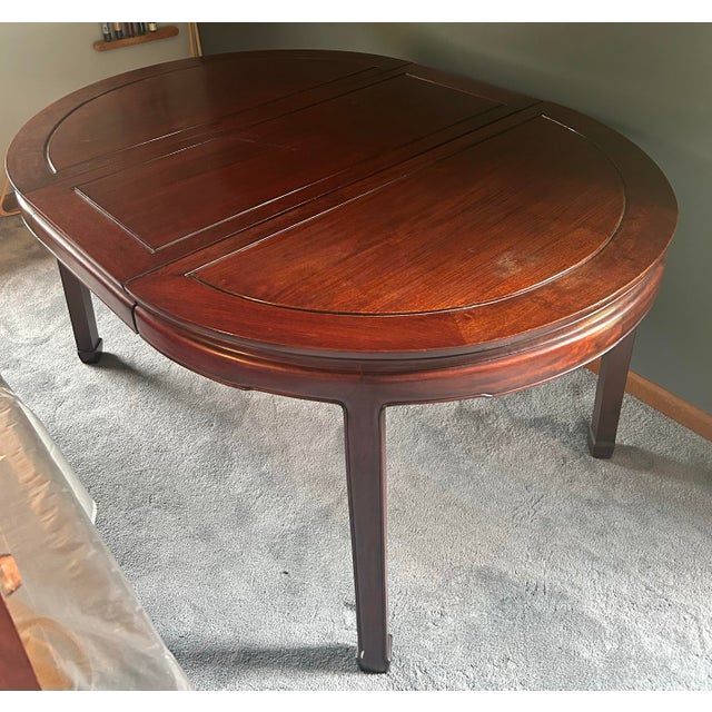 1970s 1970s Solid Wood Expandable Table For Sale - Image 5 of 5