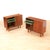 Mid-Century Modern 1960s Pair of Danish Modern Slim Teak Sideboard Cabinets Attributed Kai Kristiansen For Sale - Image 3 of 14