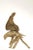 Vintage Large Brass Eagle Sculpture For Sale - Image 4 of 12