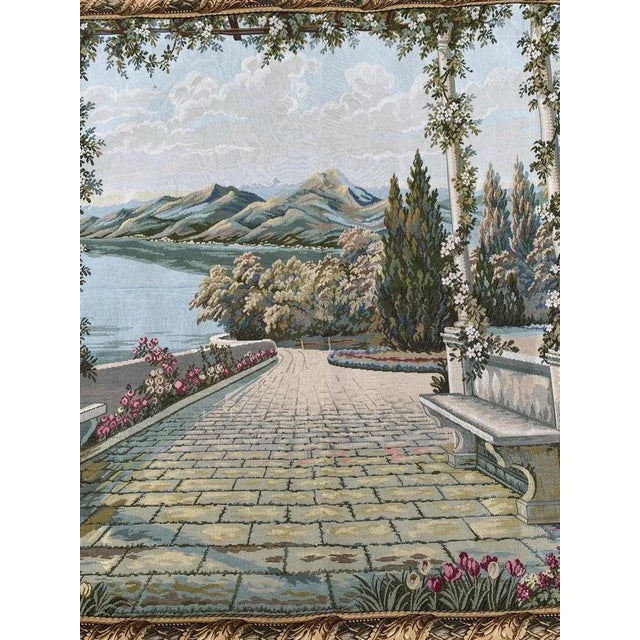 Vintage French Jaquar Tapestry For Sale - Image 8 of 18