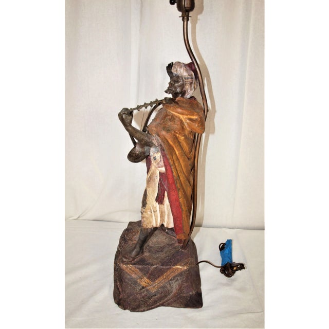 Gray 1920s French Moroccan Metal Lamps - a Pair For Sale - Image 8 of 13