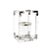 Metal Pasargad Home Soren Chrome Polished Lucite Lantern, Small For Sale - Image 7 of 7