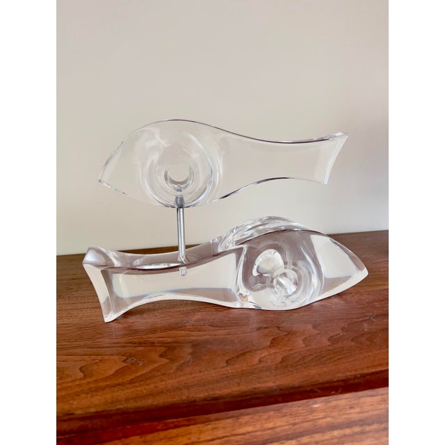 Ritts Co. 1970s Lucite Kinetic Fish Sculpture, Astrolite by Ritts Co. For Sale - Image 4 of 6