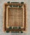 Small Green Rectangle Osier Tray For Sale - Image 9 of 9