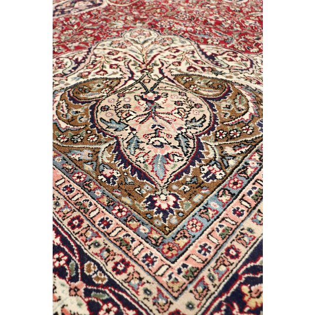Turkish Turkish Vintage Kaysery Red Area Rug- 8' 7'' X 11' 4'' For Sale - Image 3 of 5