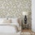 Schumacher X Hadiya Williams Trace Wallpaper In Sand For Sale In New York - Image 6 of 7