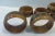 Mid-Century Modern Vintage Wooden Napkin Rings - Set of 6 For Sale - Image 3 of 6