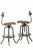 Metal Pr. Vintage Restoration Hardware Stools For Sale - Image 7 of 14