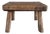 Small Rectangular Stool in Teak For Sale