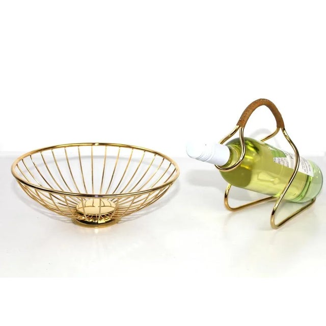 Carl Auböck Bottle Holder by Carl Auböck, 1960s For Sale - Image 4 of 7