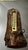 Glass Antique Primitive Wooden Thermometer Dated July 27 1901 | Rustic Folk Art Cabin Decor | Early Americana For Sale - Image 7 of 12