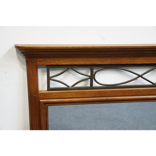 Alexander Julian Home Colours Collection Cherry Early American Traditional 54" Mirror For Sale - Image 4 of 6