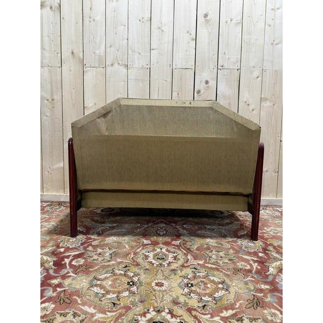 Small Art Deco Sofa For Sale - Image 3 of 8
