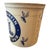 Farmhouse 1970s French "Miel Surfin" Wax-Coated Honey Pots – Set of 4 – New Old Stock – Blue & Cream Beehive Containers For Sale - Image 3 of 13