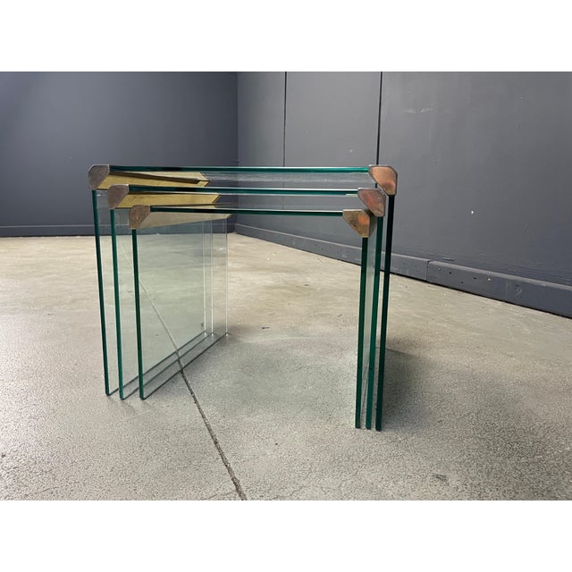 T35 Nesting Tables from Galotti & Radice, 1975, Set of 3 For Sale - Image 11 of 12