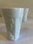 Vintage White Milk Glass Grape & Vine Tumblers, Set of 9 For Sale - Image 9 of 13