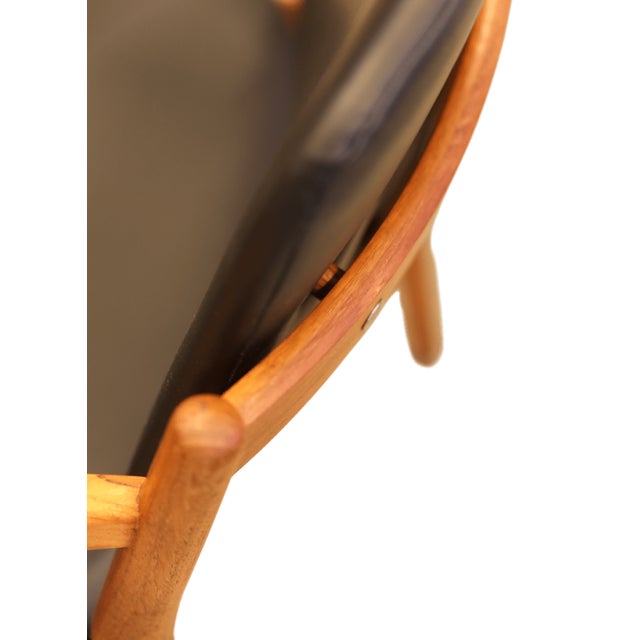 Armchair in Teak and Leather by Arne Vodder for France & Son, 1950s For Sale - Image 11 of 16