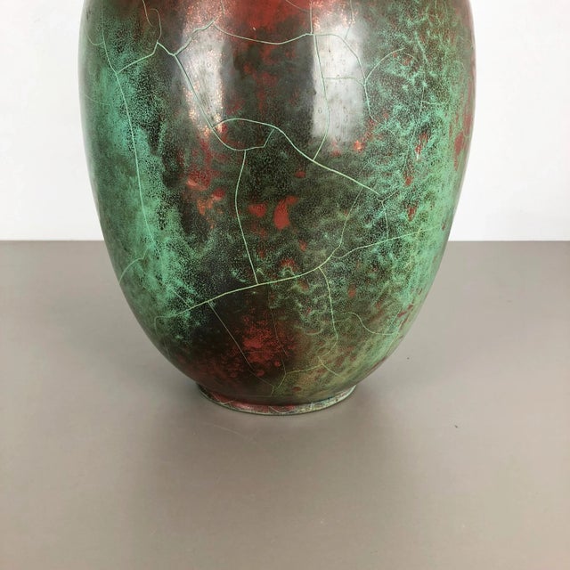 Large German Ceramic Vase from Richard Uhlemeyer, 1940s For Sale - Image 15 of 18