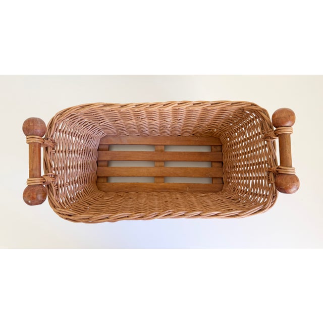 Early 20th Century French Boulangerie Basket, Early to Mid-20th C For Sale - Image 5 of 11